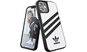 Adidas Apple iPhone 12 Mini Back Cover Leather White/Black