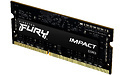 Kingston Fury Black Impact 4GB DDR3L-1600 CL9 Sodimm