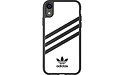 Adidas Apple iPhone Xr Back Cover Leather White/Black
