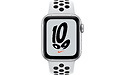 Apple Watch Nike SE 2021 40mm Silver Sport Band White