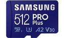 Samsung Pro Plus MicroSDXC UHS-I U3 512GB + Adapter (120MB/s)