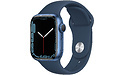 Apple Watch Series 7 41mm Blue Sport Band Blue