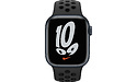 Apple Watch Nike Series 7 41mm Night Blue Sport Band Black