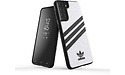 Adidas Samsung Galaxy S21 Back Cover Leather White/Black