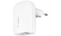 Belkin 32W Dual Home Charger (WCB008VFWH)