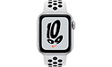 Apple Watch Nike SE 4G 40mm Silver Sport Band White