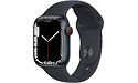 Apple Watch Series 7 4G 41mm Midnight Blue Sport Band Black