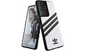 Adidas Samsung Galaxy S21 Ultra Back Cover Leather White/black
