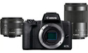 Canon Eos M50 Mark II 15-45 + 55-200 kit Black