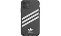 Adidas Apple iPhone 11 Back Cover Leather Black/White