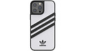 Adidas Apple iPhone 13 Pro Max Back Cover Leather Black/White