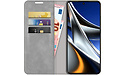 Just in Case Wallet Magnetic Xiaomi Poco X4 Pro Book Case Grey