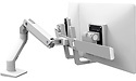 Ergotron HX Desk Dual Monitor Arm White