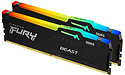Kingston Fury Beast RGB Black 16GB DDR5-6000 CL40 kit
