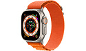 Apple Watch Ultra + Cellular 49mm Titanium Small Sport Band Orange Alpine