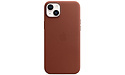 Apple Leather Cover MagSafe For Apple iPhone 14 Plus Umber