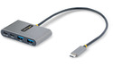 StarTech.com 4-port USB-C Hub met 100W Power Delivery Pass-Through