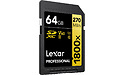 Lexar Professional SDXC 1800X UHS-II V60 64GB