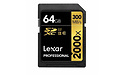 Lexar Pro Gold Series SDXC 2000x V90 UHS-II 64GB