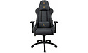 Arozzi Verona Signature Soft Fabric Gaming Chair Black / Gold Logo