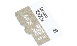 Lexar MicroSDXC UHS-II U3 1000x 64GB + Adapter