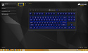 Corsair Gaming K63 Wireless Blue LED Cherry MX Red Black (US)