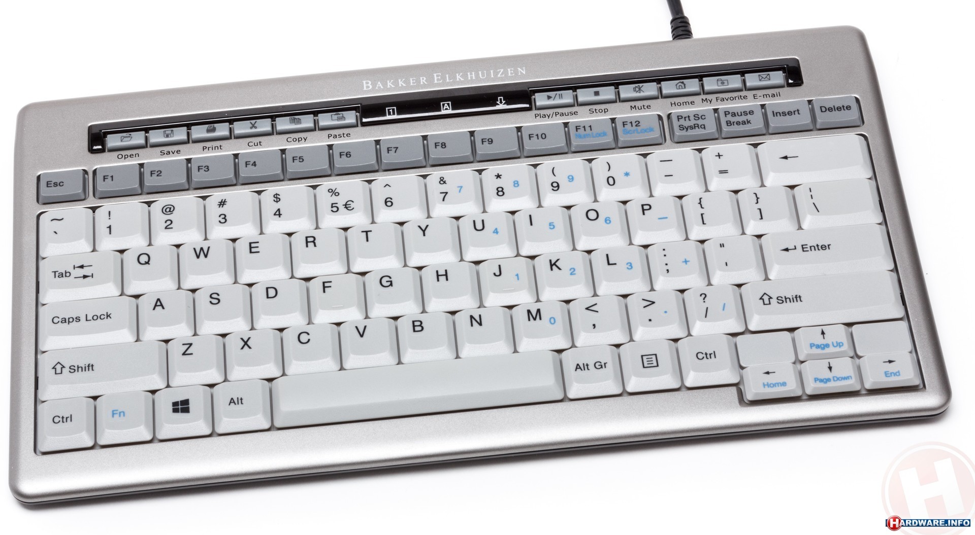 Gezichtsvermogen levering Druipend Bakker Elkhuizen S-Board 840 (US) toetsenbord - Hardware Info