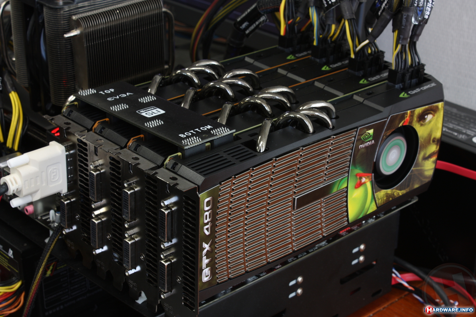 4-way SLI GeForce GTX 480 test - Conclusie - Hardware Info.