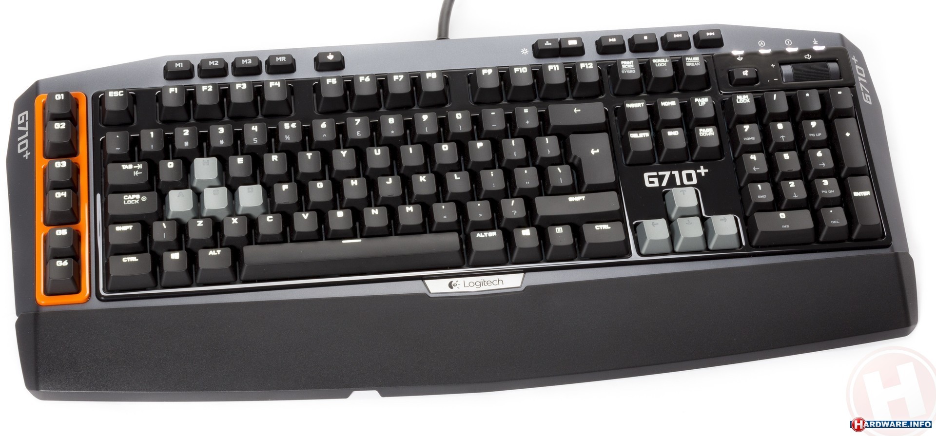 leven De volgende Geniet Logitech G710+ Mechanical Gaming Keyboard toetsenbord - Hardware Info