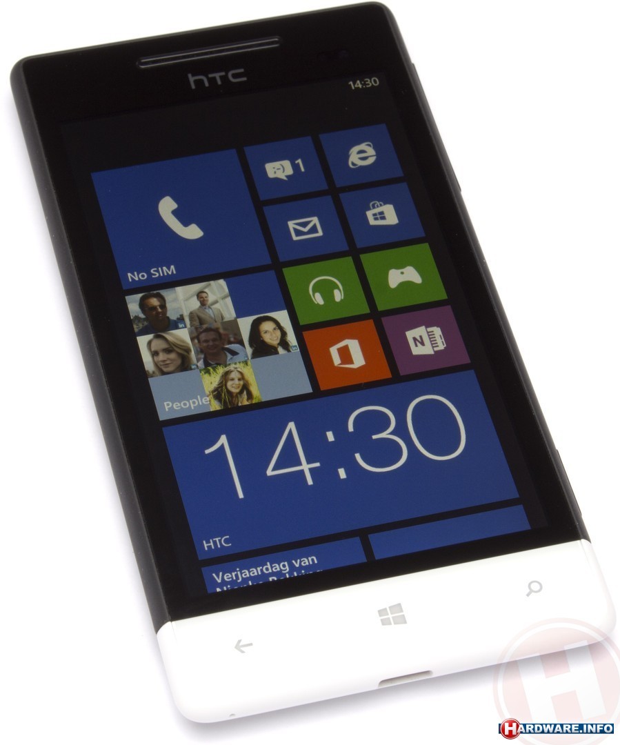 HTC Windows Phone 8S Black/White smartphone - Info