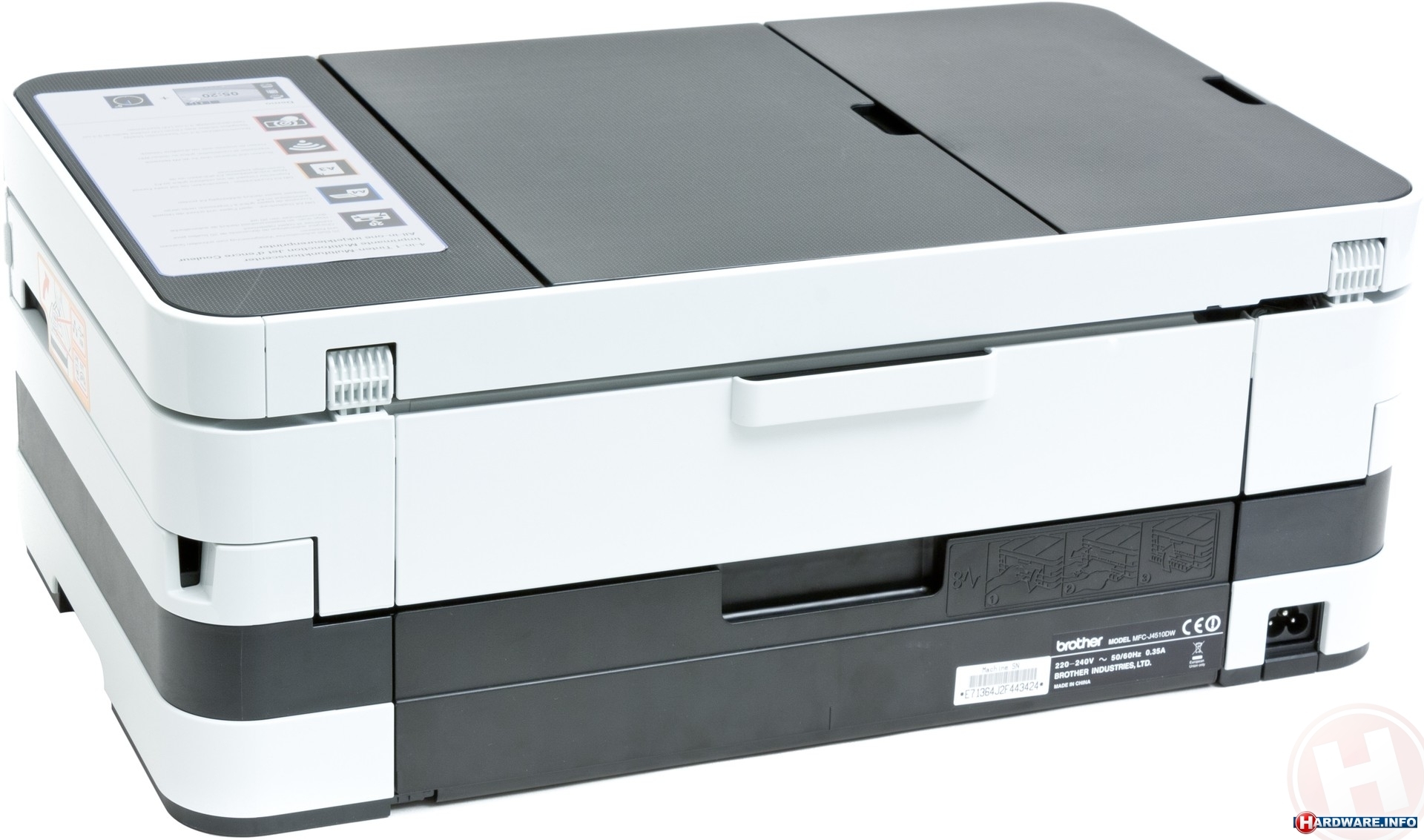 Brother MFC-J4510DW printer/all-in-one - Hardware Info