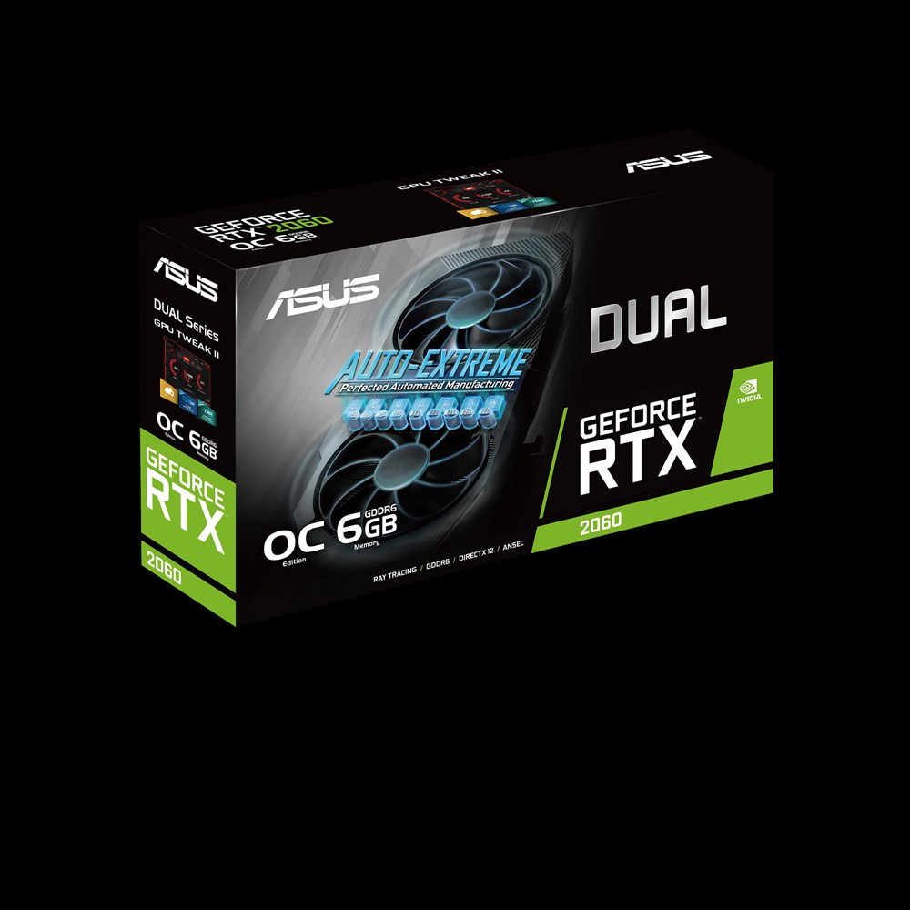 ASUS GeForce RTX 2060デュアルEVO OC（6GB GDDR6 / PCI Express 3.0