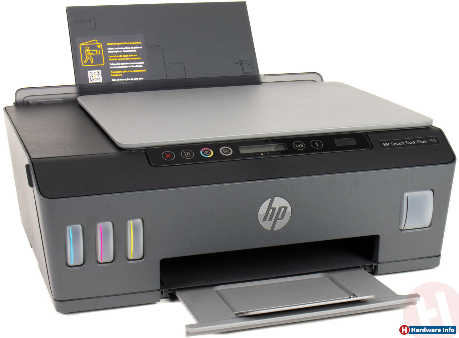 HP Smart Tank Plus 555 printer/allinone Hardware Info