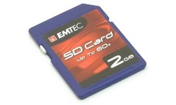 Emtec SD + Reader 2GB