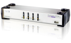 Aten 4-Port USB VGA Dual Display/Audio KVMP Switch