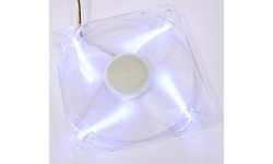 Akasa White LED Quiet Fan 120mm