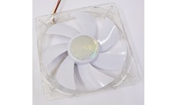 Akasa White LED Quiet Fan 120mm