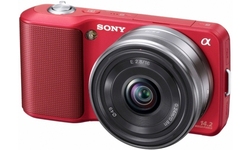 Sony NEX-3 16mm + 18-55 kit Red