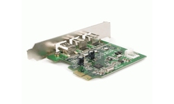 StarTech.com 3 Port 2b 1a 1394 PCI Express FireWire Card Adapter