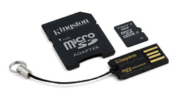 Kingston 4GB MicroSDHC Class 10 Mobility kit