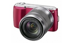 Sony NEX-C3 + 18-55mm Pink