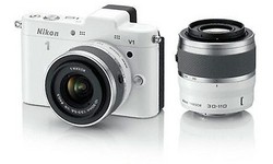 Nikon 1 V1 10-30 + 30-110 kit White