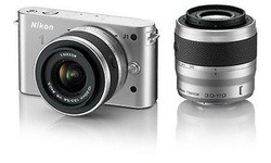 Nikon 1 J1 10-30 + 30-110 kit Silver