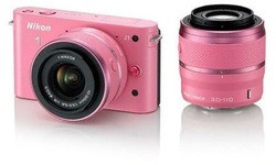 Nikon 1 J1 10-30 + 30-110 kit Pink