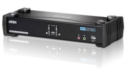 Aten 2-Port USB DVI Dual Link/CH7.1 Audio KVMP Switch