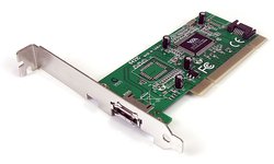 StarTech.com 1 Port eSATA + 1 Port SATA PCI SATA Controller Card