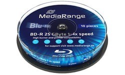 MediaRange BD-R 4x 10px Spindle