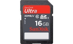Sandisk SDHC Ultra Class 10 16GB