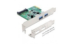 Delock 2-port USB 3.0 PCIe Card