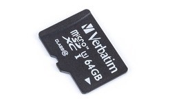 Verbatim MicroSDXC UHS-I 64GB + Adapter